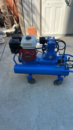 A Honda 5.5 gas air compressor