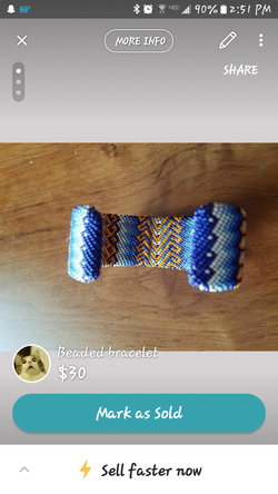 Beaded bracelet