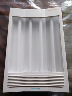SUNTOUCH Plus NATUREBRIGHT Bright Light Therapy Lamp White F4040 Timer