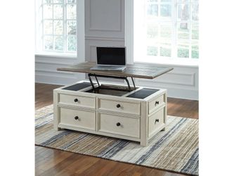Bolanburg White & Oak Lift Top Coffee Table (Online Special Price)