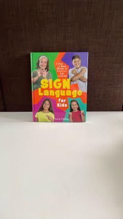 Sign language for kids book