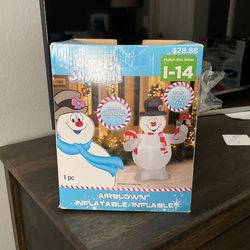 Christmas Frosty Inflatable