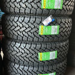 New Tires LT245/75/16 Set Of 4 Goodtrip Installed And Balanced Set De 4 Llantas Nuevas Instaladas Y Balanceadas 