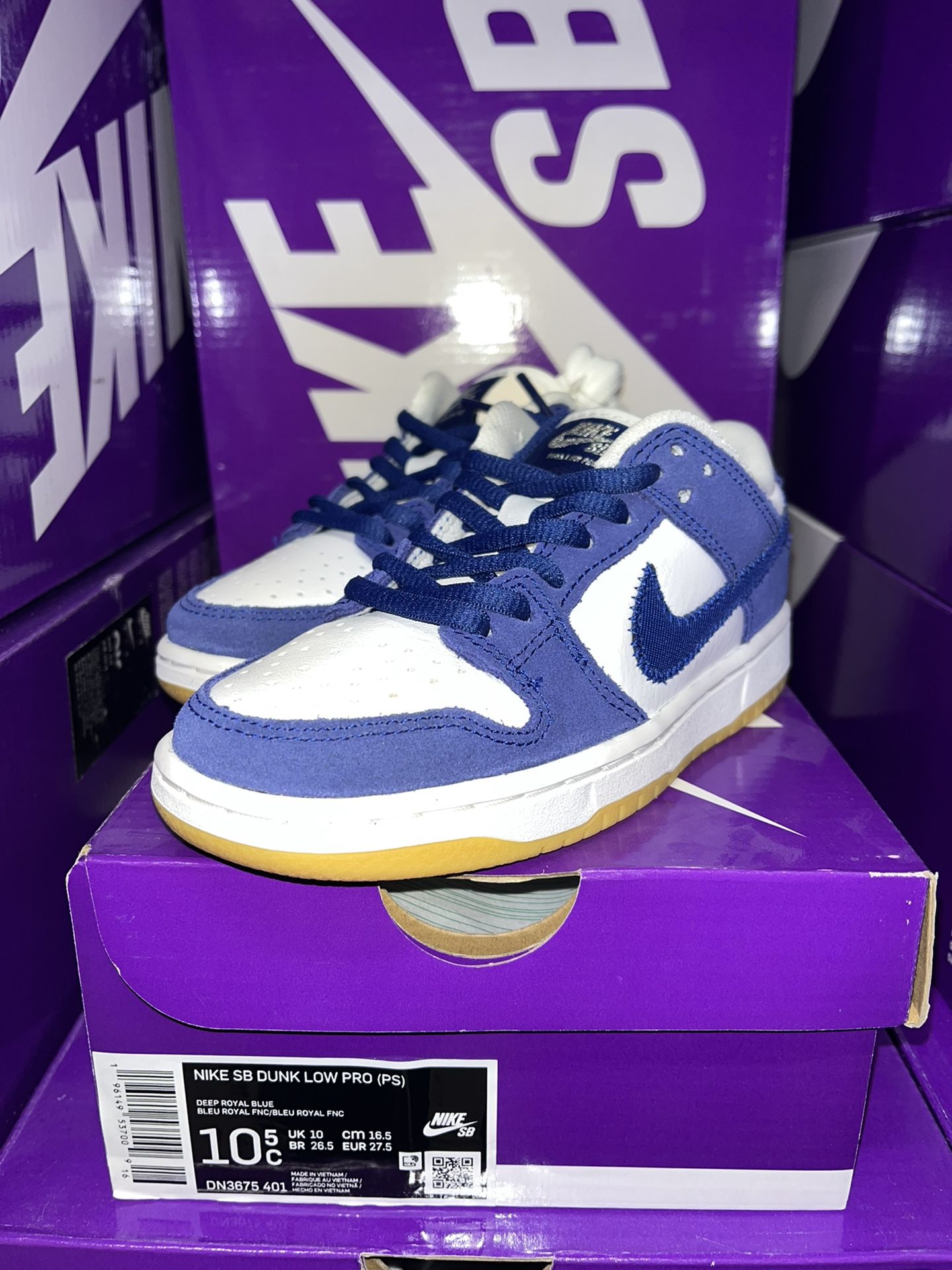 Nike SB Dunk Low Pro PS Dodgers Size 10.5c for Sale in Pasadena, CA -  OfferUp