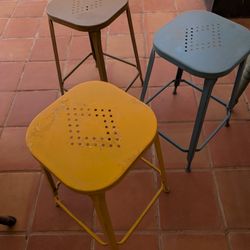 Metal Bar Stools 