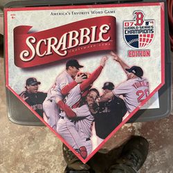 Scrabble Baseball 2007 Boston Red Sox Edition Board Game 