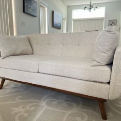 65” Square Arm Loveseat