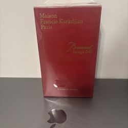 2.4oz Baccarat Rouge Mens Cologne, Original Plastic Wrapping, From Neiman Marcus