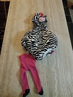 Carter's pink zebra costume