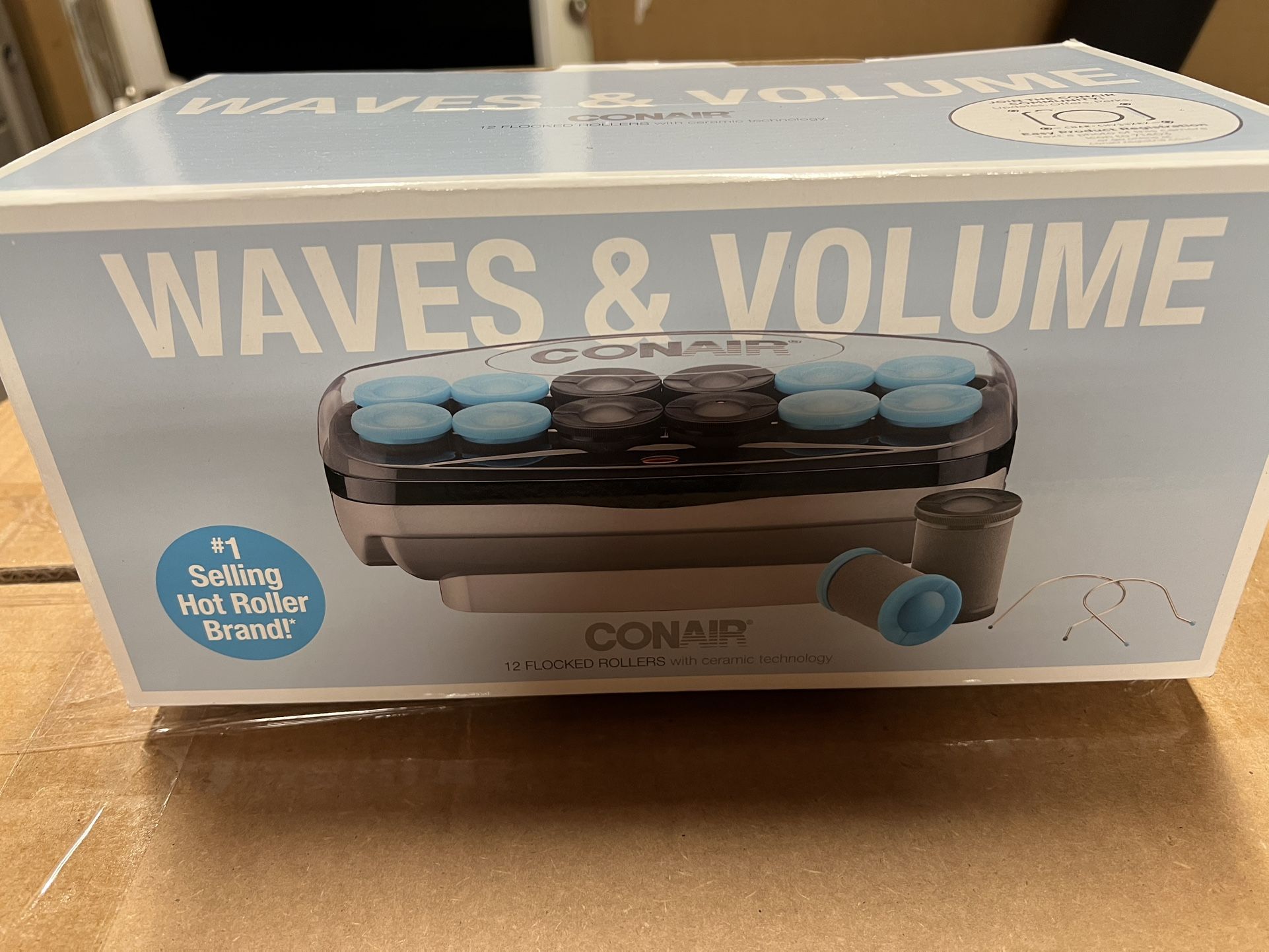 Wave And Sound Heated Curling Rollers New In The Box