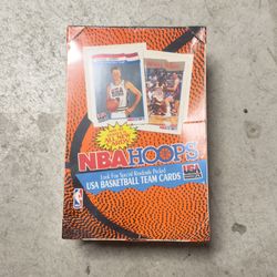 91-92 NBA Hoops Series 2 Box Sealed Unopened