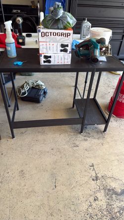 Black desk
