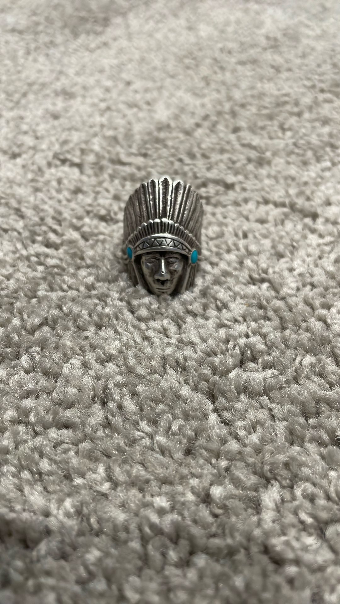 Sterling Silver Chief Ring 