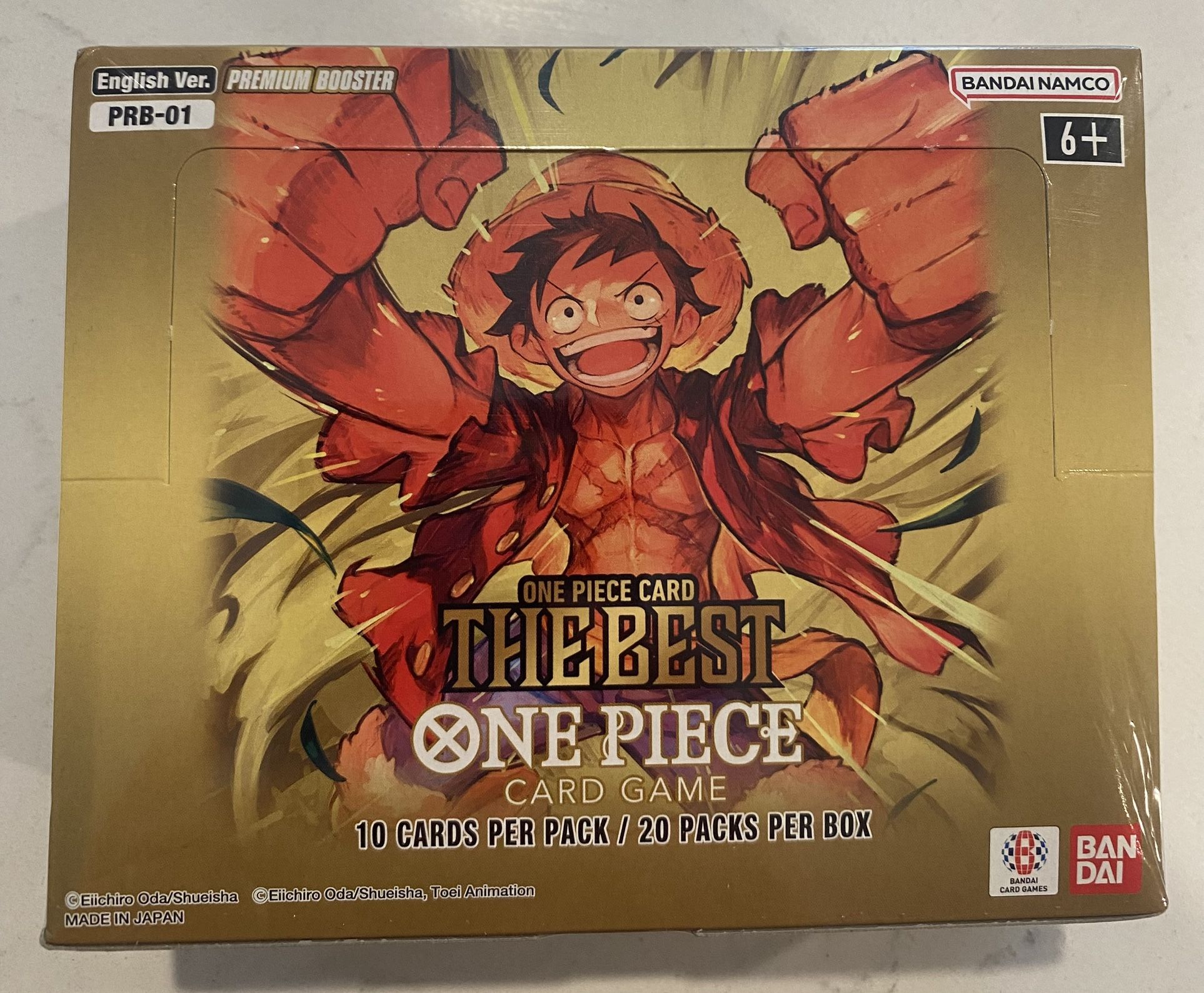 One Piece PRB01 Premium Booster - The Best - Booster Box English