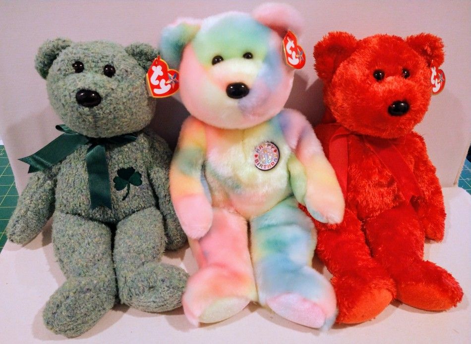 Retired Ty Beanie Buddies--Other Special Occasion Trio $15 each