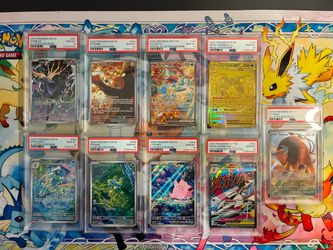 Pokemon PSA 10 Slabs