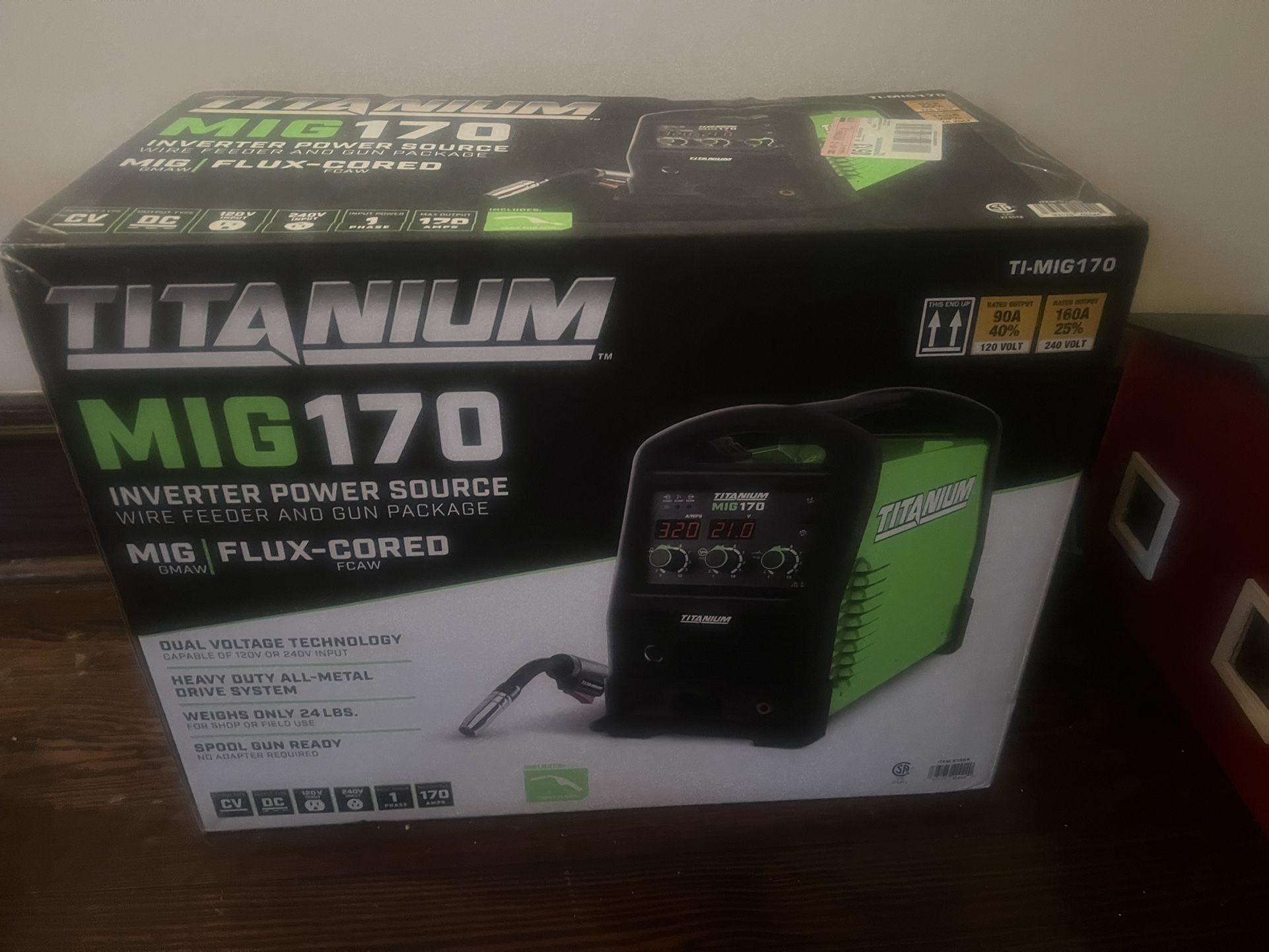 Titanium Mig 170 Brand New In Box