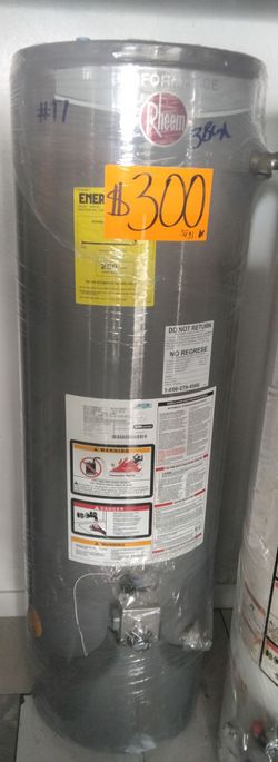 RHEEM 38GL WATER HEATER 💦