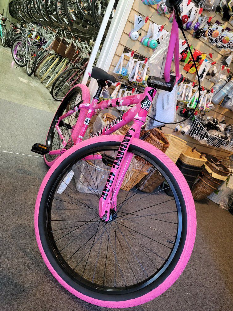Pink Camo Blocks Flyer Giveaway – SE BIKES Powered By BikeCo