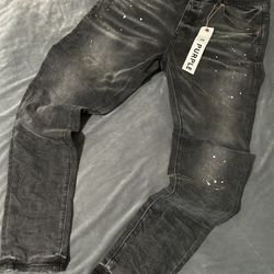 Purple Jeans Size 36 Worn Once 