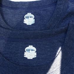 Duofold  Thermal Wear Size Large Blue Set Of Two