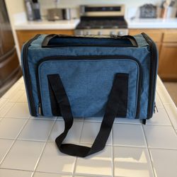Blue Animal Carrying Bag