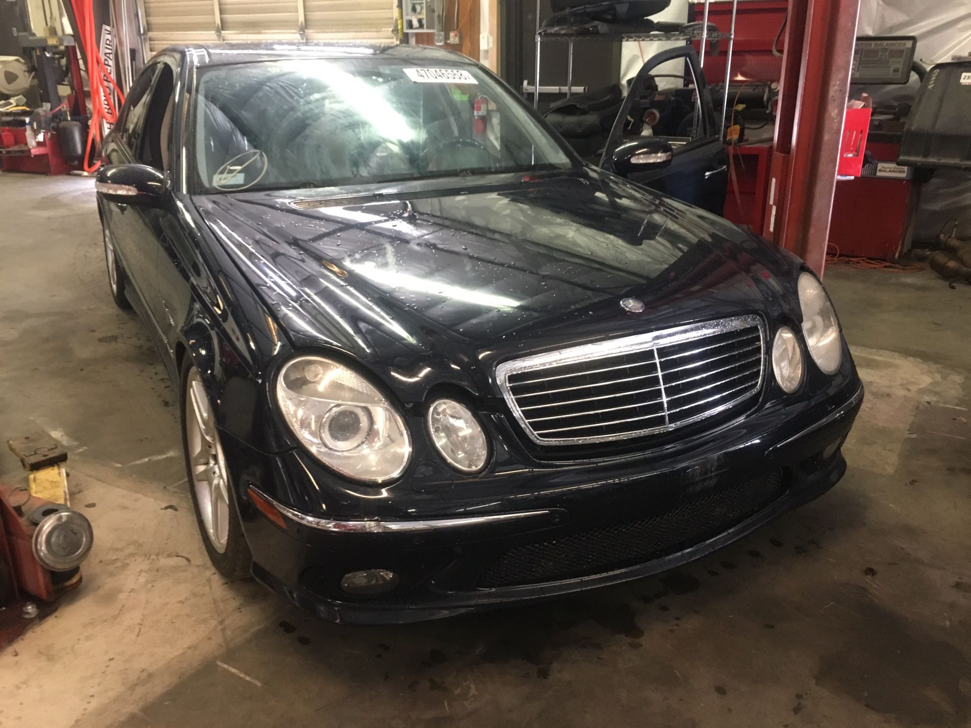 Parting out 05 Mercedes E55 supercharger amg