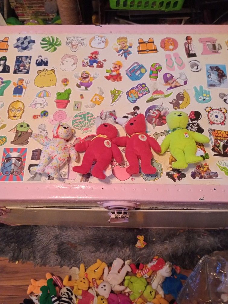 Tiny Beanie Babies Bears McDonald's Specials 5 Dollars Each
