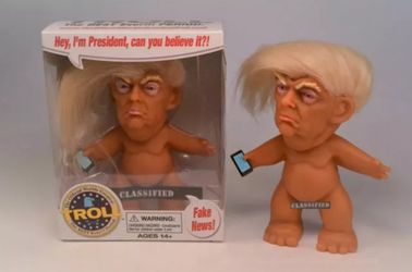 World's Greatest Trump Troll Doll RARE 2017 Kickstarter by Chuck Williams