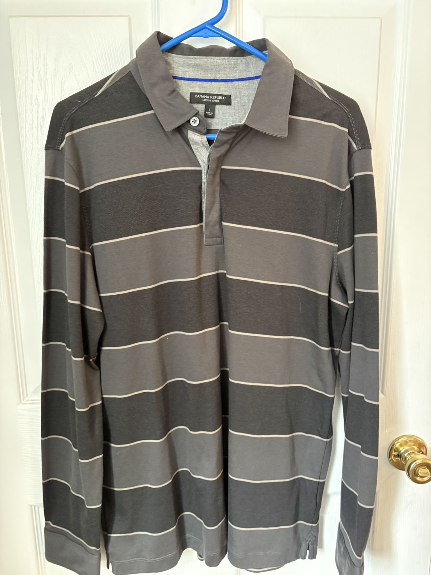 Banana Republic, Long Sleeve Polo Shirt