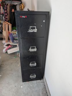FireKing 4 Drawer Fireproof Cabinet