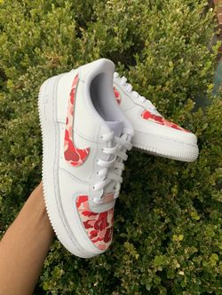 7y Custom Bape Leather Af1