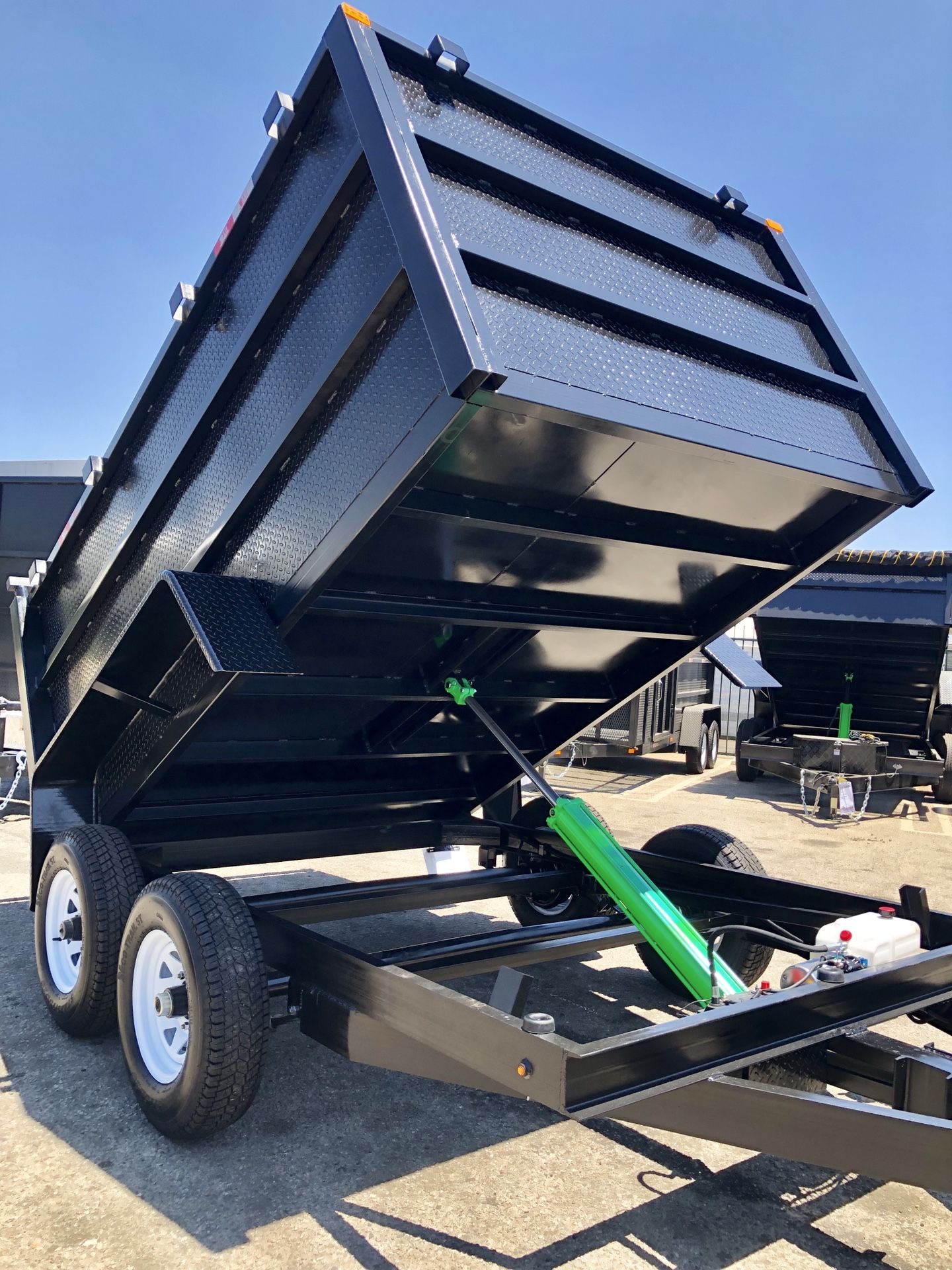 8x12x4 DUMP TRAILER NATM CERTIFIED