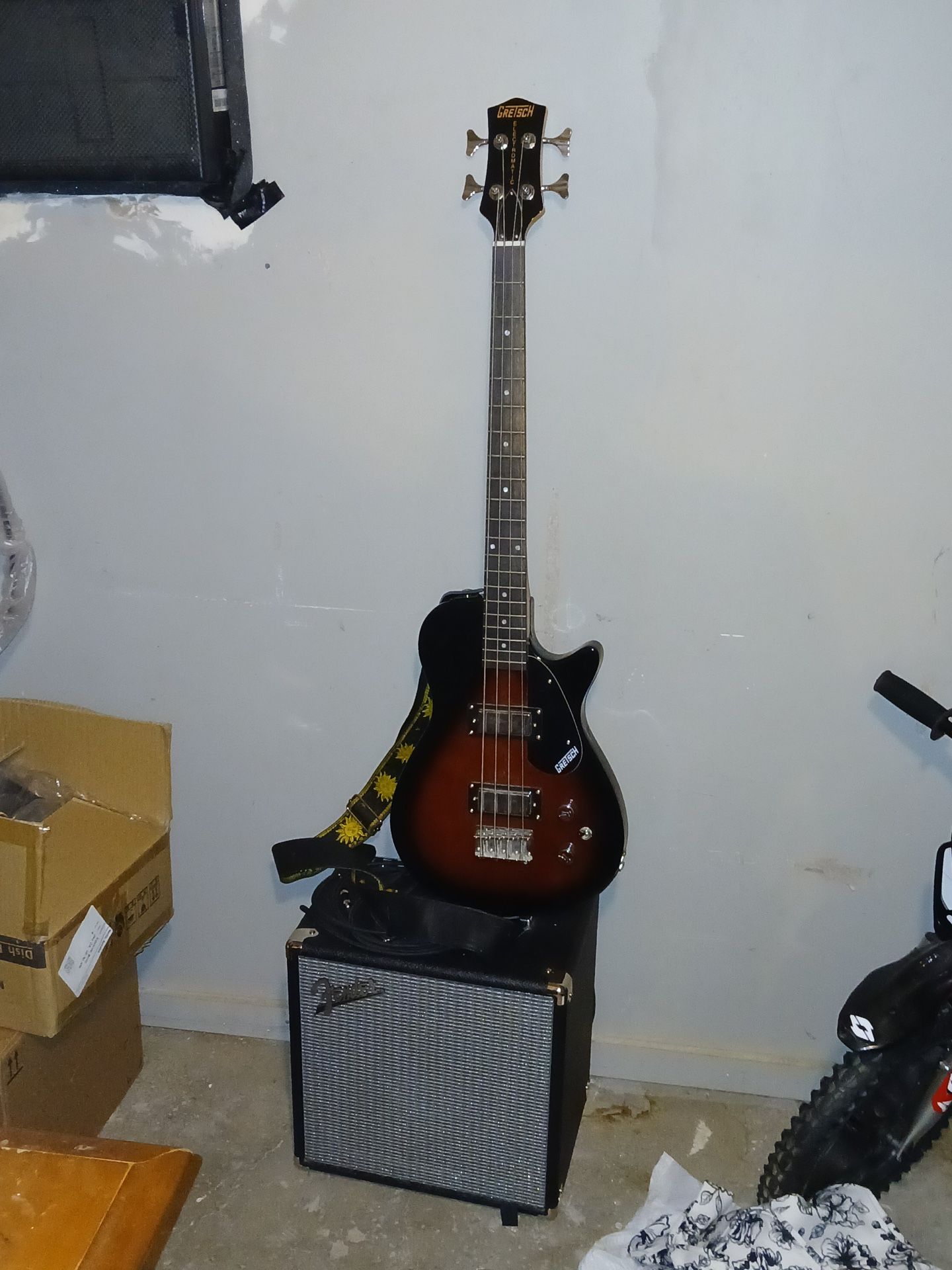 Guitar With Amp (no Power Cord)