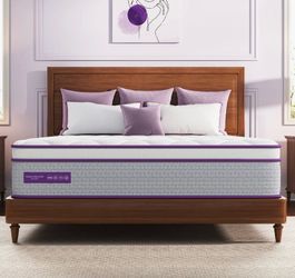 NEW King Mattress W/ Pillow Top 14”, 5 Zone Memory Foam King Mattress !