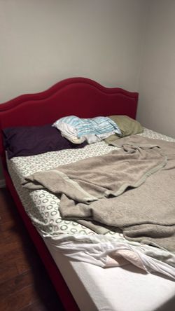 King Size Bed with Platform Bed Frame