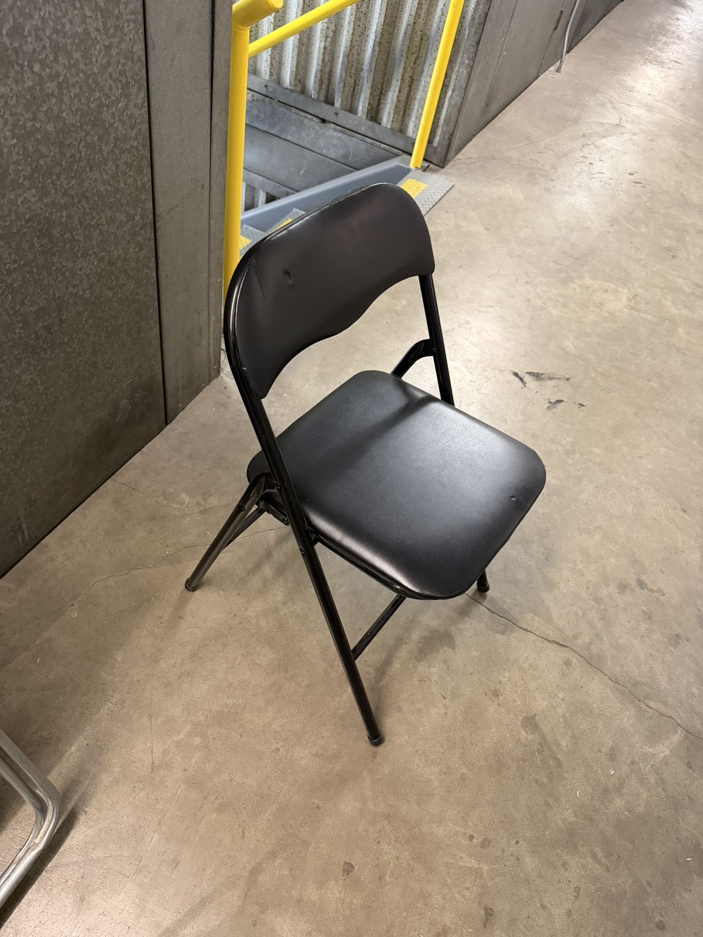 Folding Black Chair