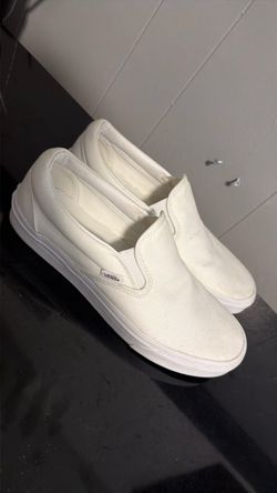 Vans Classic Slip-On White Sneakers