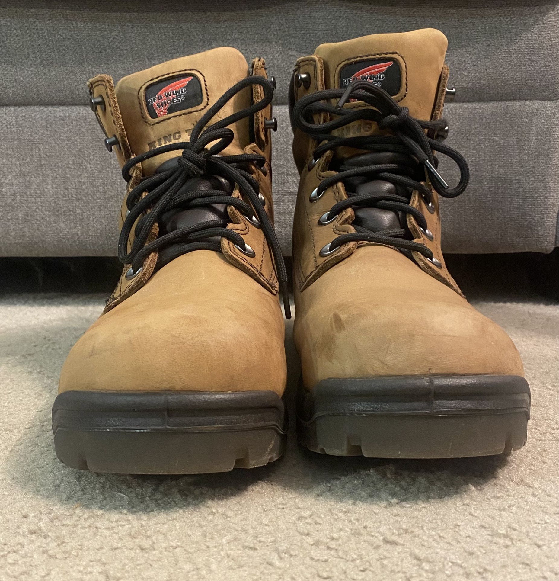 Red Wing King Toe Work Boots 