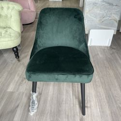 Velvet Green Dining Chair Only