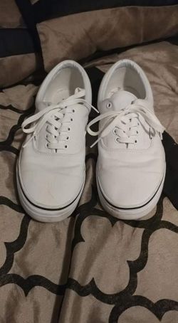 White vans size 11