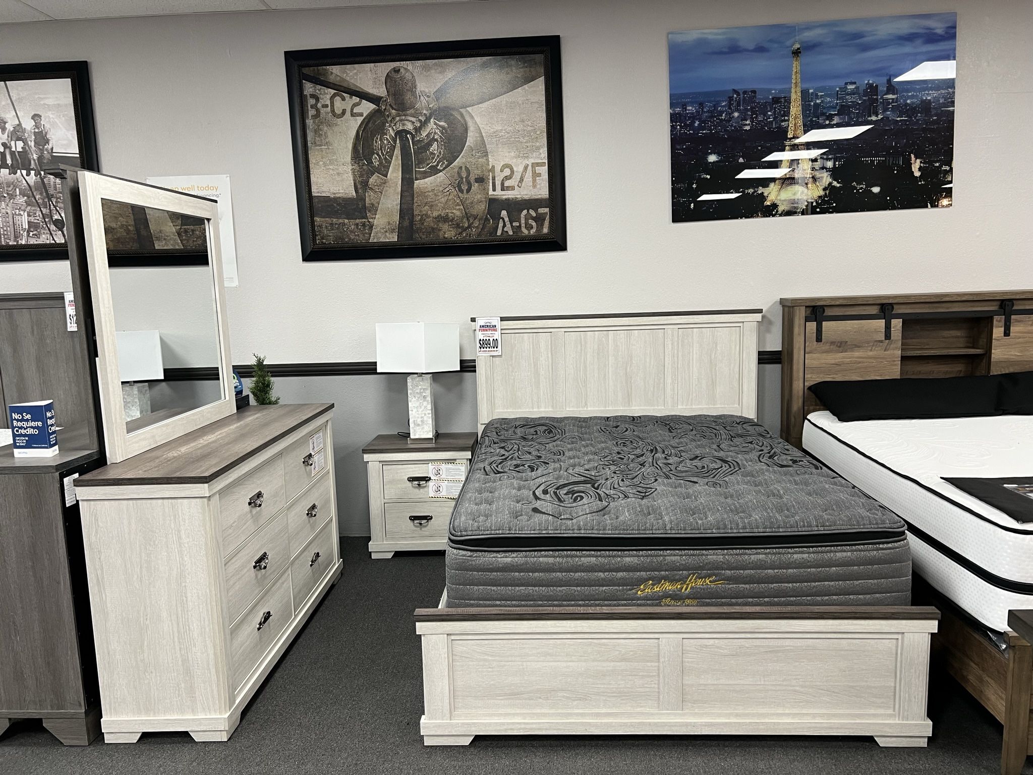 4PC Queen Bedroom Set