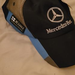 Mercedes-Benz Kimi Formula One Team McLaren Cap Hat, Adjustable Cloth Strap With A Clasp 