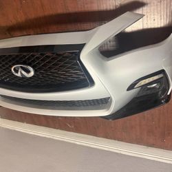 Q50 Red Sport Bumper