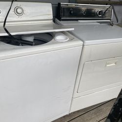 Maytag Washer And Kitchen Aid Dryer 
