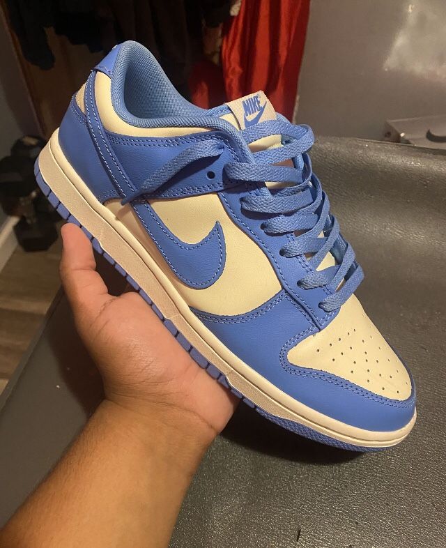 Nike Dunks Blue And White