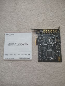 Soundblaster Audigy Rx Soundcard