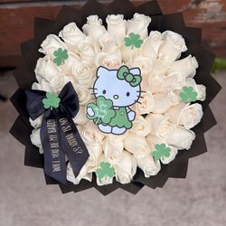 Ramo buchon roses flower bouquet