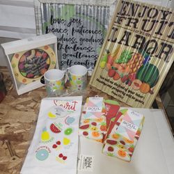 Fruit Themed Gift Bundle Fruit Of The Spirit Brand New