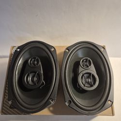 POWERBASS 1 PAIR 6×9 3 WAY 210 WATTS HIGH OUTPUT CAR SPEAKER